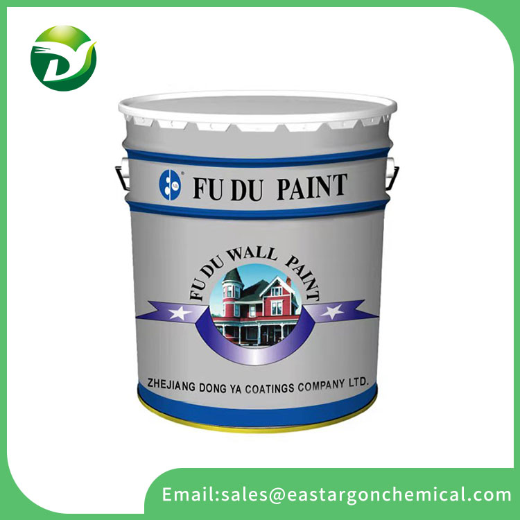 Production process and application of water-based paint