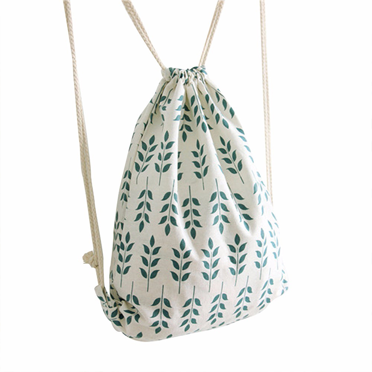 Reusable eco friendly Drawstring bag