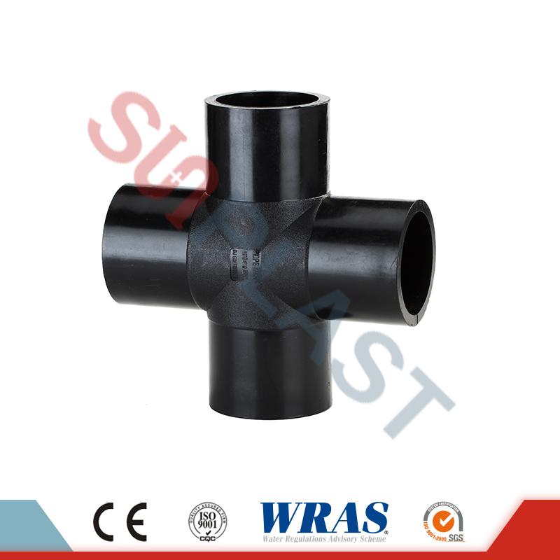 How do you connect HDPE pipes?