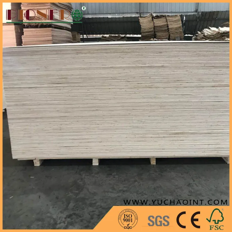 1220* 1830 mm Commercial Plywood with Very Good Quality E1 E0 Can Be Customized