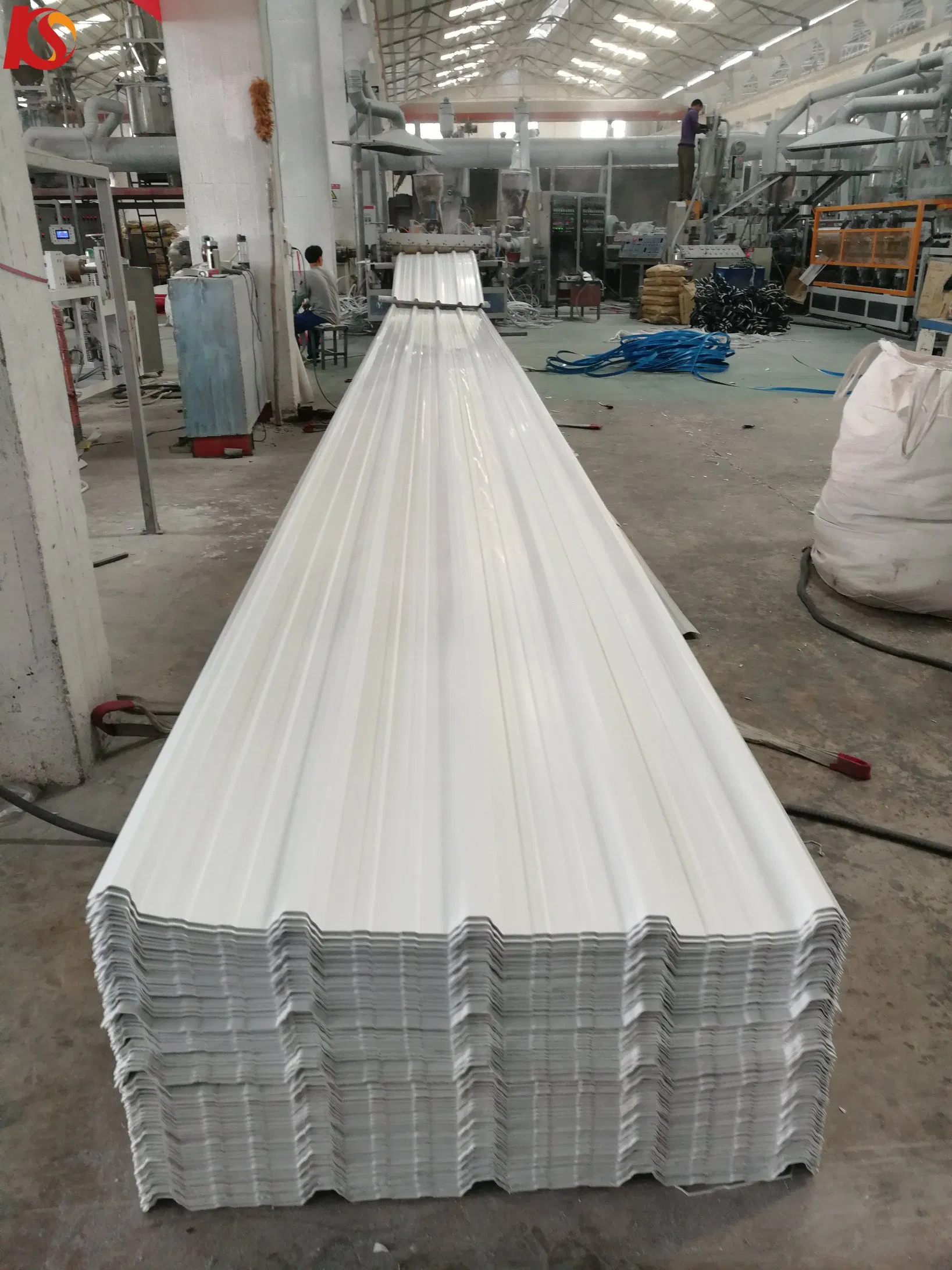3 Layers Corrugated UPVC Roof/Roofing Sheet