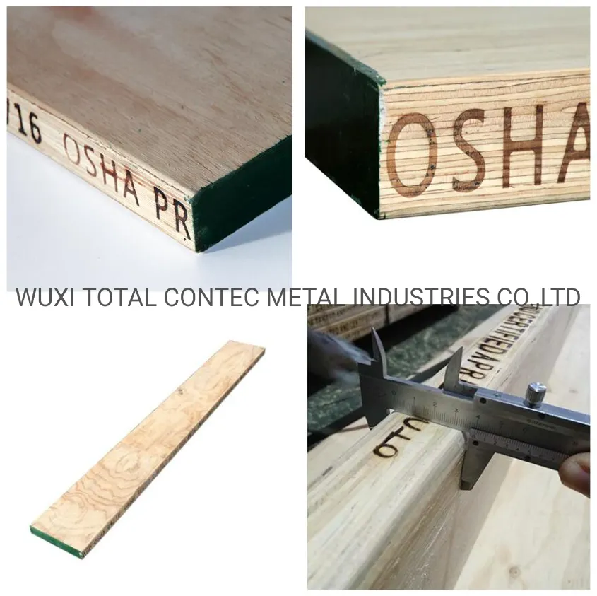 38mm Pine Wood LVL Scaffold Plank for Scaffolding
