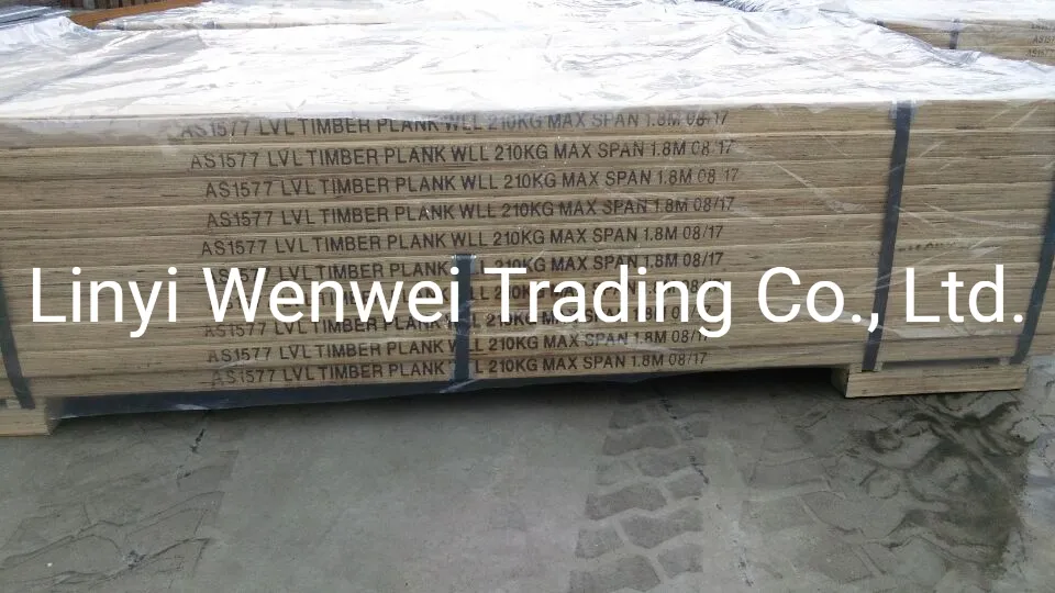 39× 230× 3600mm Structural LVL Scaffold Plank for Australia Market.