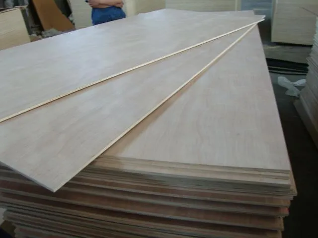 4mm-30mm Cherry/Sapele/Okoume Veneer Commercial Hardiflex Plywood with Wholesale Price