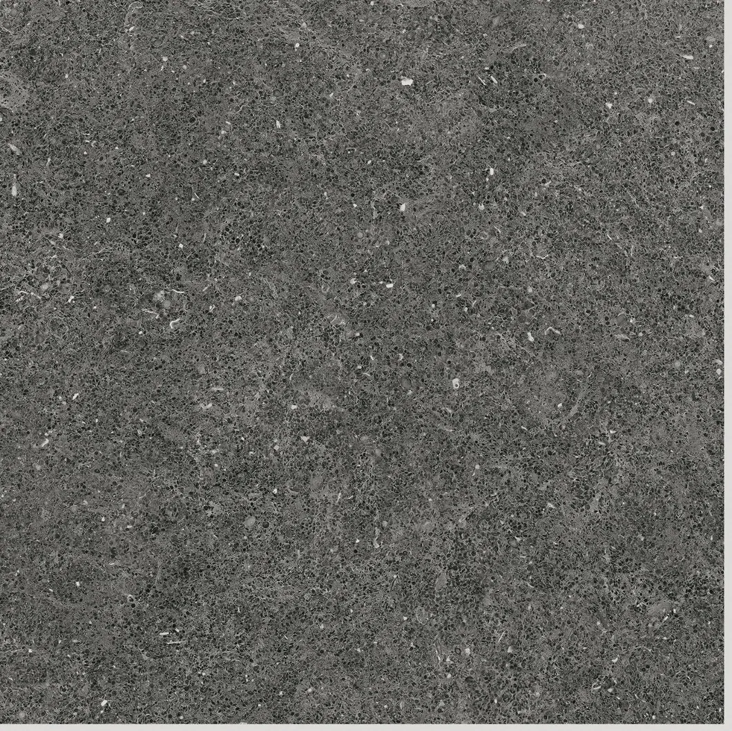 600X600mm Black Crystal Design on Sale Building Material Rustic Porcelain Tiles (WT2019-8B)