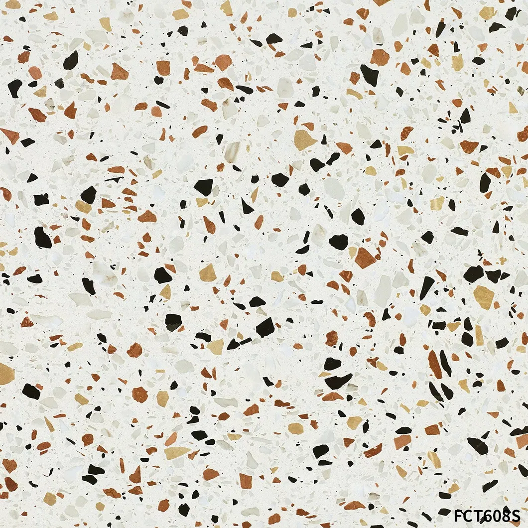 600X600mm Colorful Tiles Building Material Rustic Porcelain Tiles (FCT601S)