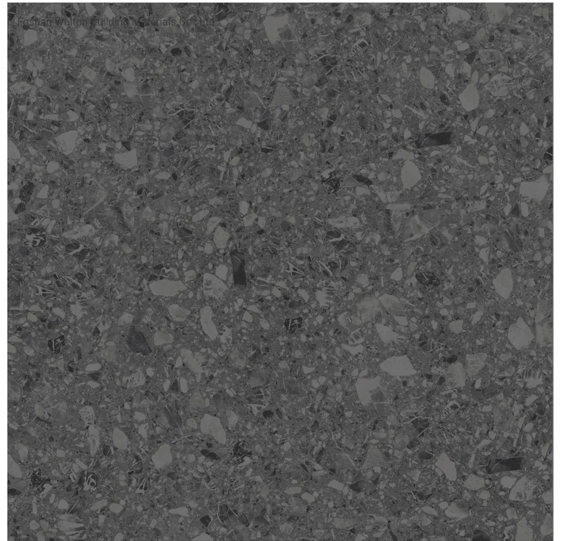 600X600mm Dark Color Stone Design Building Material Rustic Porcelain Tiles (WTZ6603C)