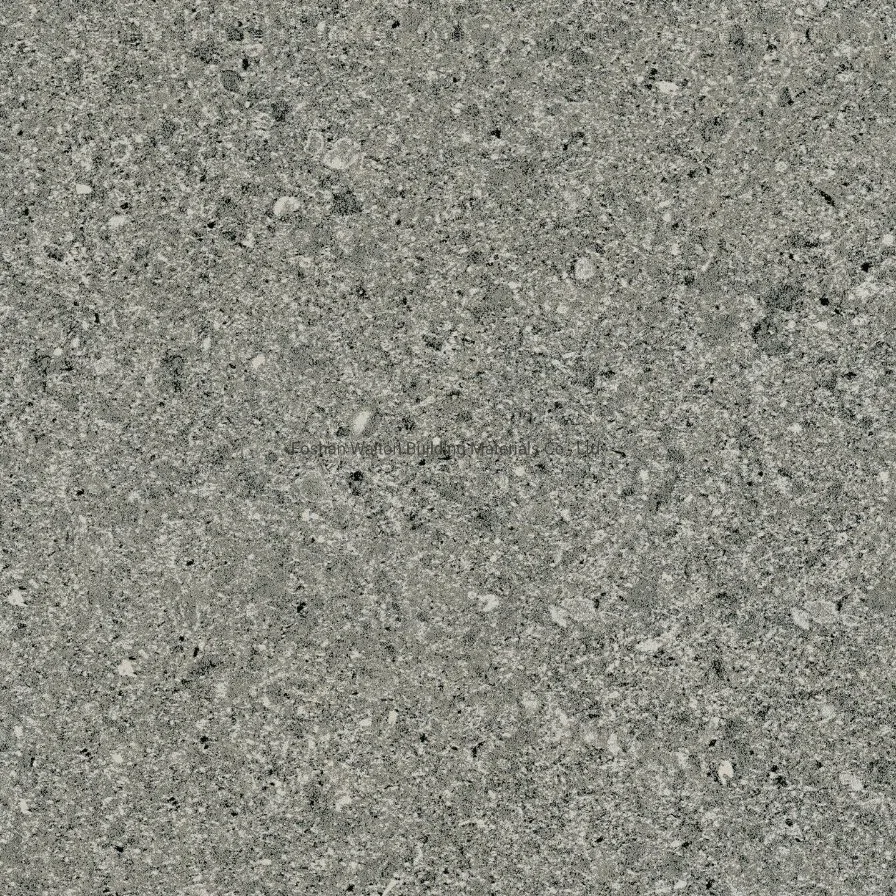 600X600mm Dark Grey on Sale Building Material Dark Color Rustic Porcelain Tiles (YZ611G)