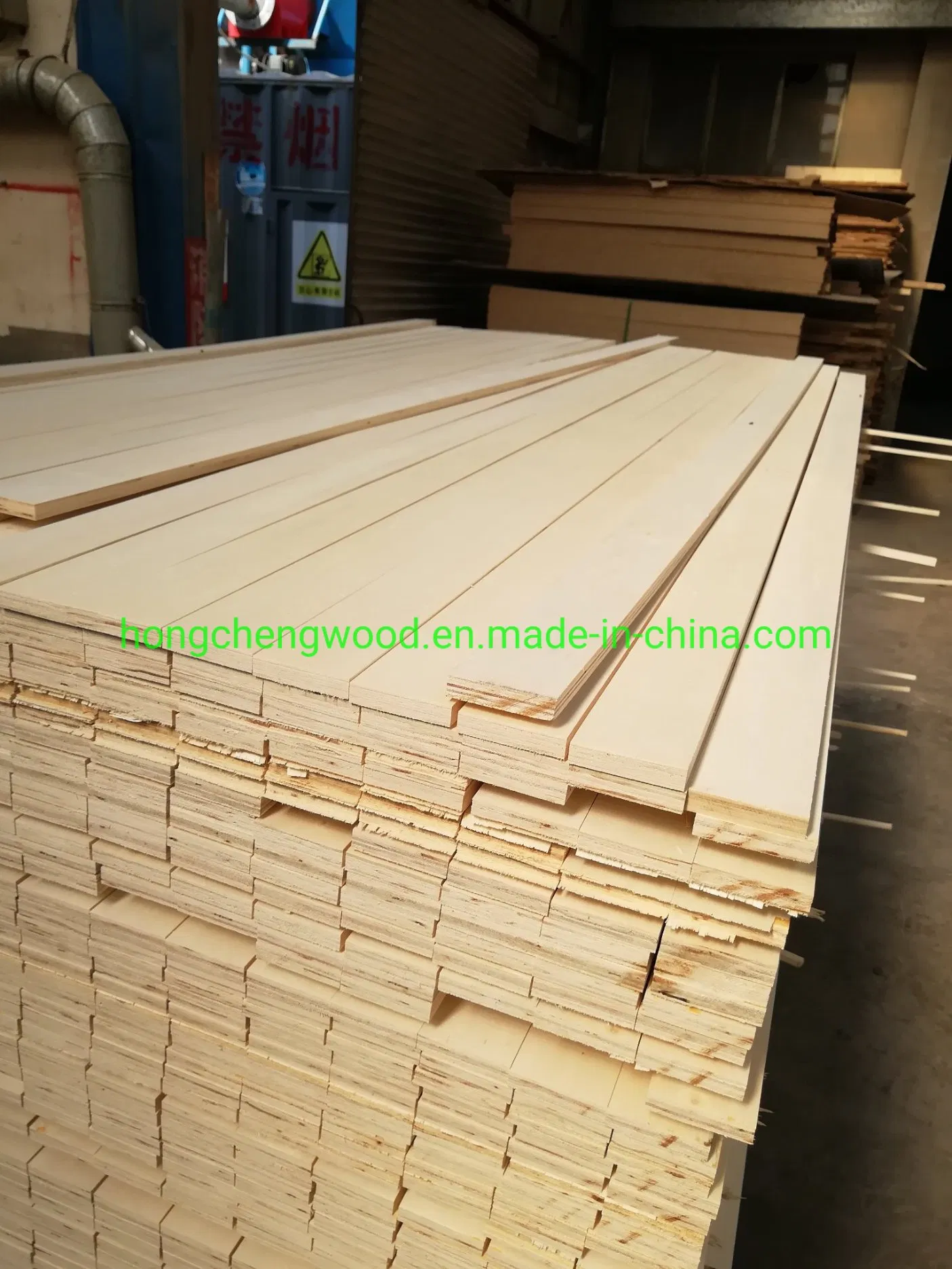 Aagrade Poplar Plywood LVL Used for Door Frame or Bed Board