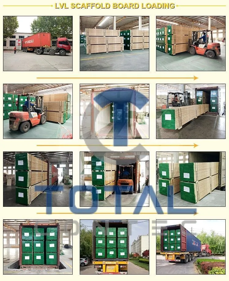 Australia/UK Standard LVL Board LVL Plank Building Material