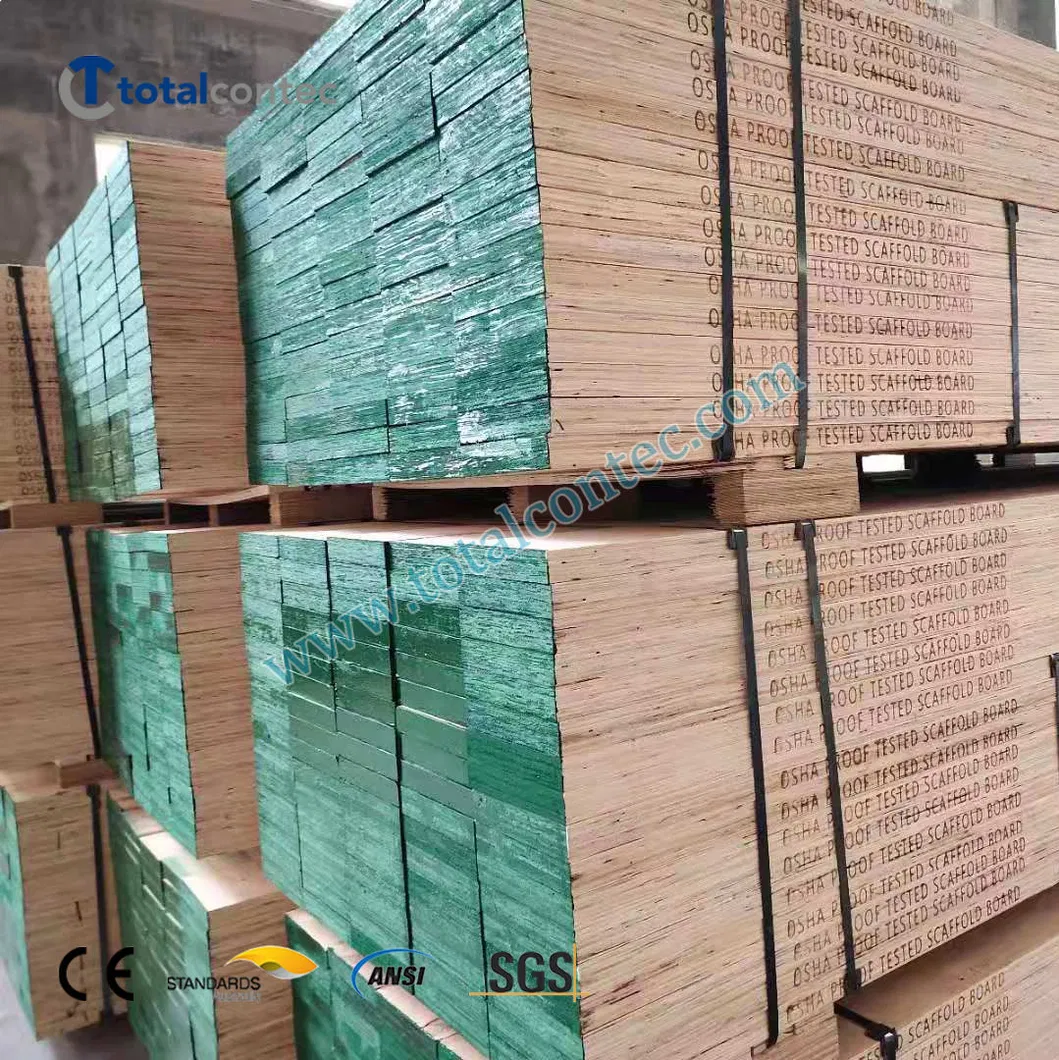 Australia/UK Standard LVL Board LVL Plank Building Material
