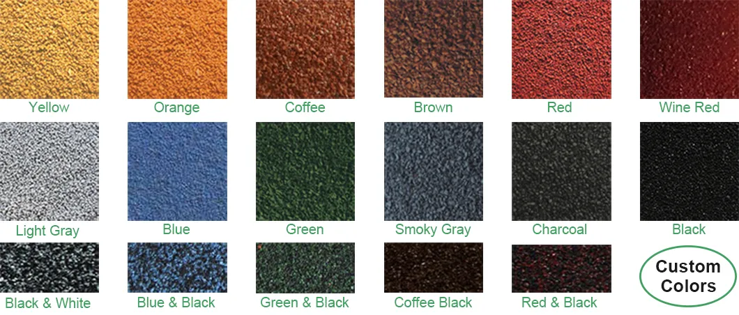 Building Materials Brick Red Stone Coated Metal Roofing Sheet for Roof Top