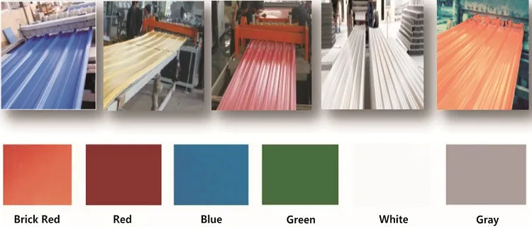 Cheap Insulated PVC Roofing Sheets Polycarbonate Plastic Shingles Material Ridge Tiles for Roof Panels