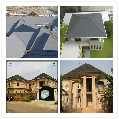 Color Stone Coated Metal Roof Tile/Steel Roof Sheet Make in High Quality