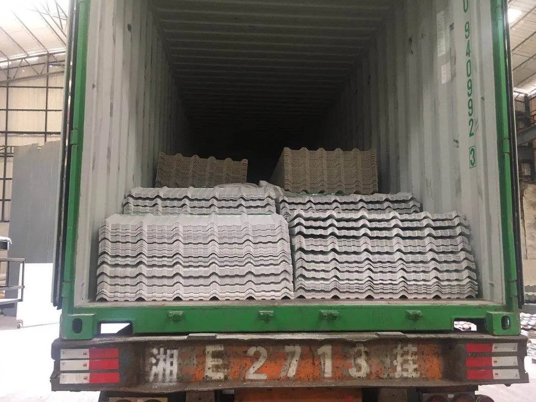 Factory Supply Price PVC Roof Tile Anti Corrosive Trapezoidal Wave UPVC Roofing Sheet for Warehouse