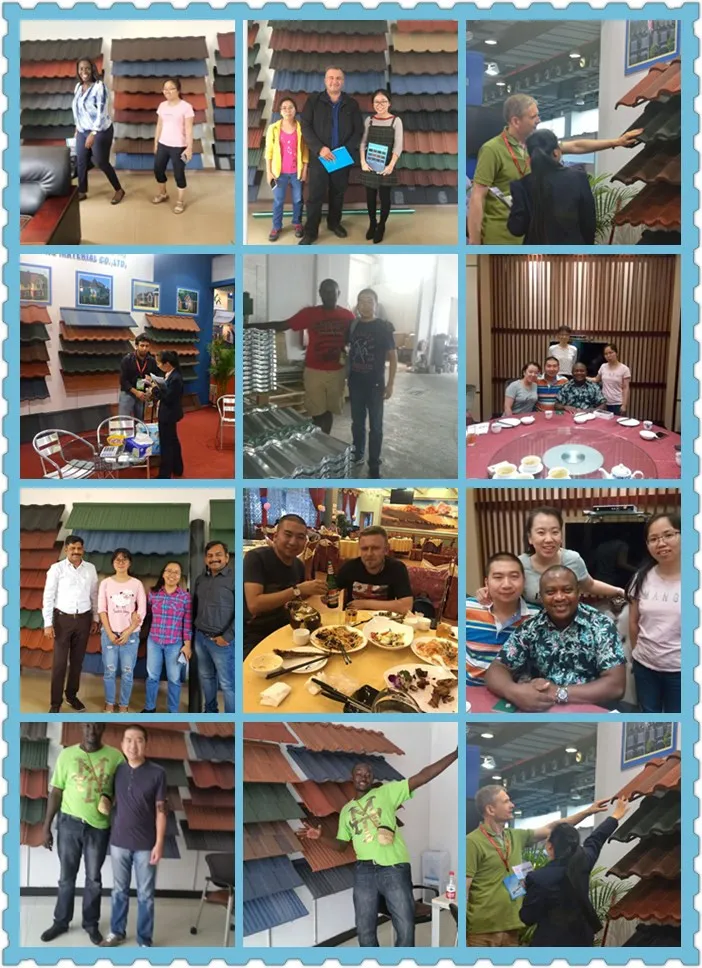 Kuwait Georgia Mongolia Armenia Qatar Bahrain Decra Roofing Sheet Stone Coated Metal Roof Tiles Factory Manufacture Distributor in China
